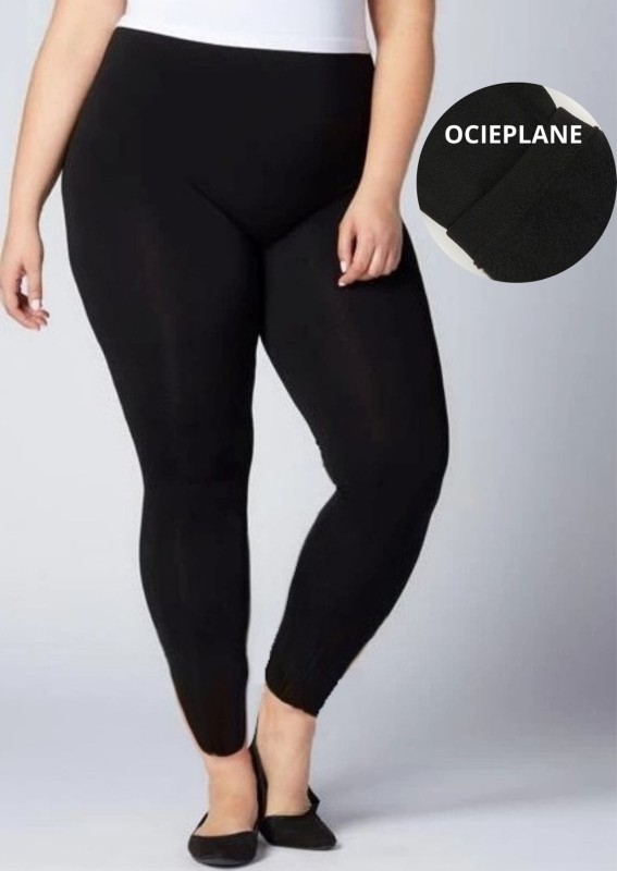 Legginsy plus size  lekko OCIEPLANE polarem ( r. 44-54)  BESTSELLER 