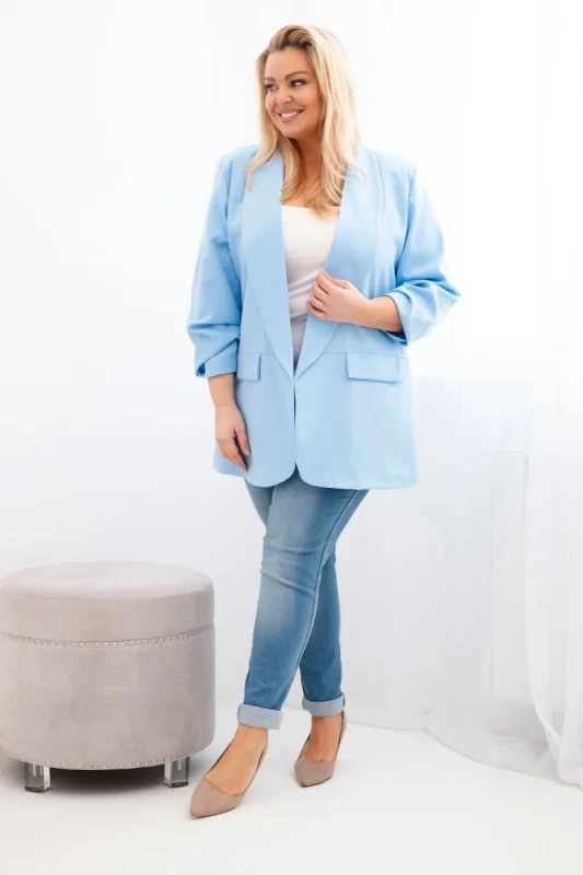 Marynarka damska Plus Size elegancka ( r. 46-50) 
