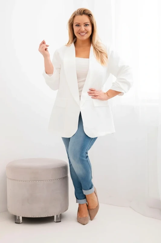 Marynarka damska Plus Size elegancka ( r. 46-50) 