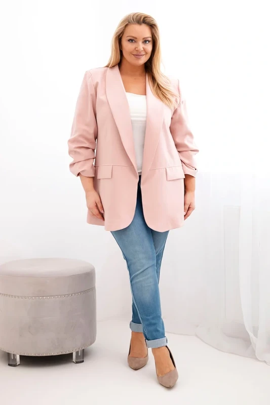 Marynarka damska Plus Size elegancka ( r. 46-50)  