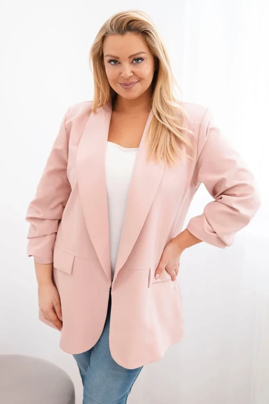 Marynarka damska Plus Size elegancka ( r. 46-50)  