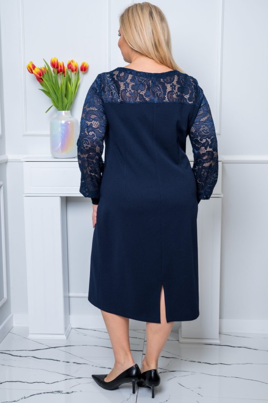 Elegancka Sukienka plus size EMMA #11 ( r. 48-56) 