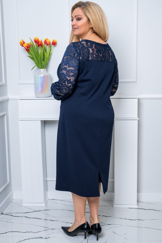 Elegancka Sukienka plus size EMMA #11 ( r. 48-56) 