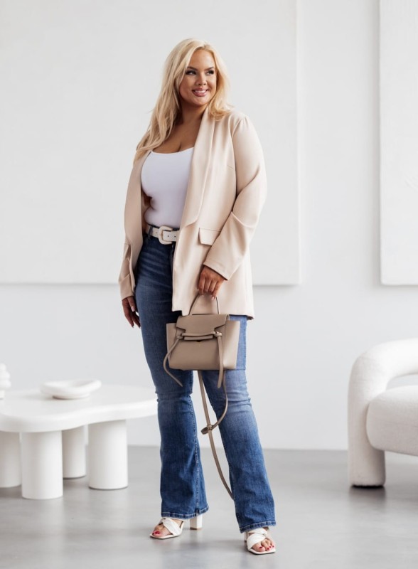 Marynarka plus size Barbi ( r. 42-50)   