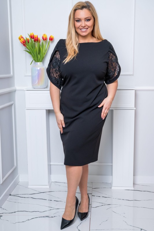Sukienka damska Plus Size VIVIEN  ( r. 48-56)   
