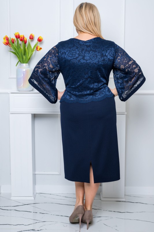 Sukienka damska Plus Size OLGA  ( r. 48-56)    