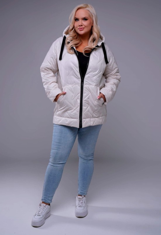 Przejściowa kurtka pikowana Plus Size SPRING MAX ( r.48-54)    