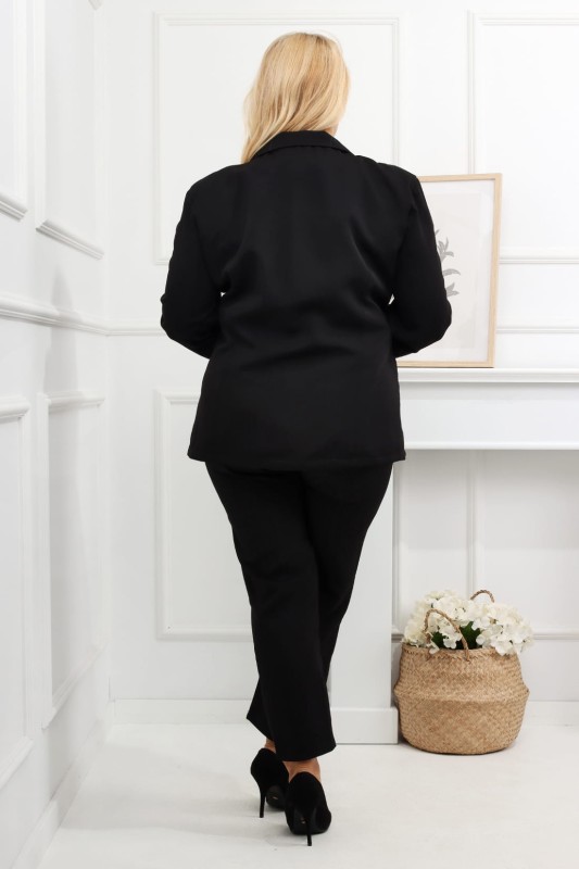 Garnitur plus size z GUZIKAMI LOVE ( r. 48-56)  WYSYŁKA 24 H 