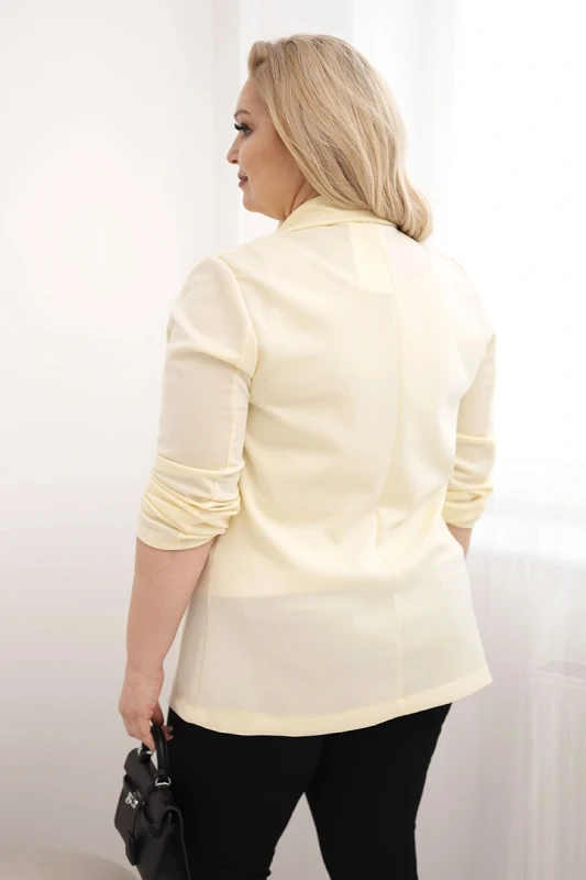 Marynarka damska plus size z wiskozy (r.44-48) 