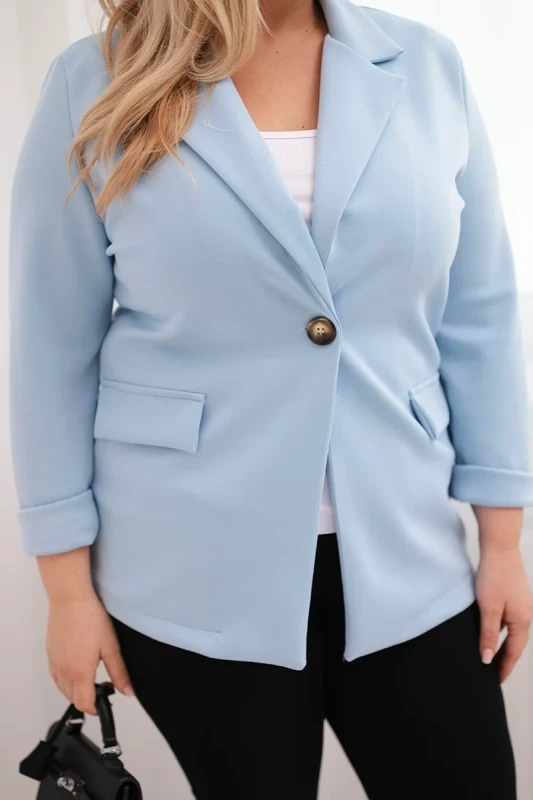 Marynarka damska plus size z wiskozy (r.44-48)   