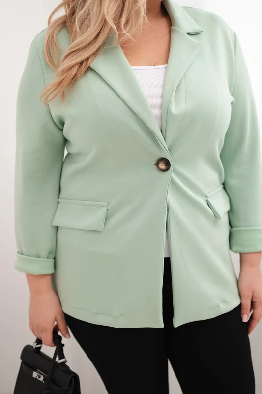 Marynarka damska plus size z wiskozy (r.44-48)    