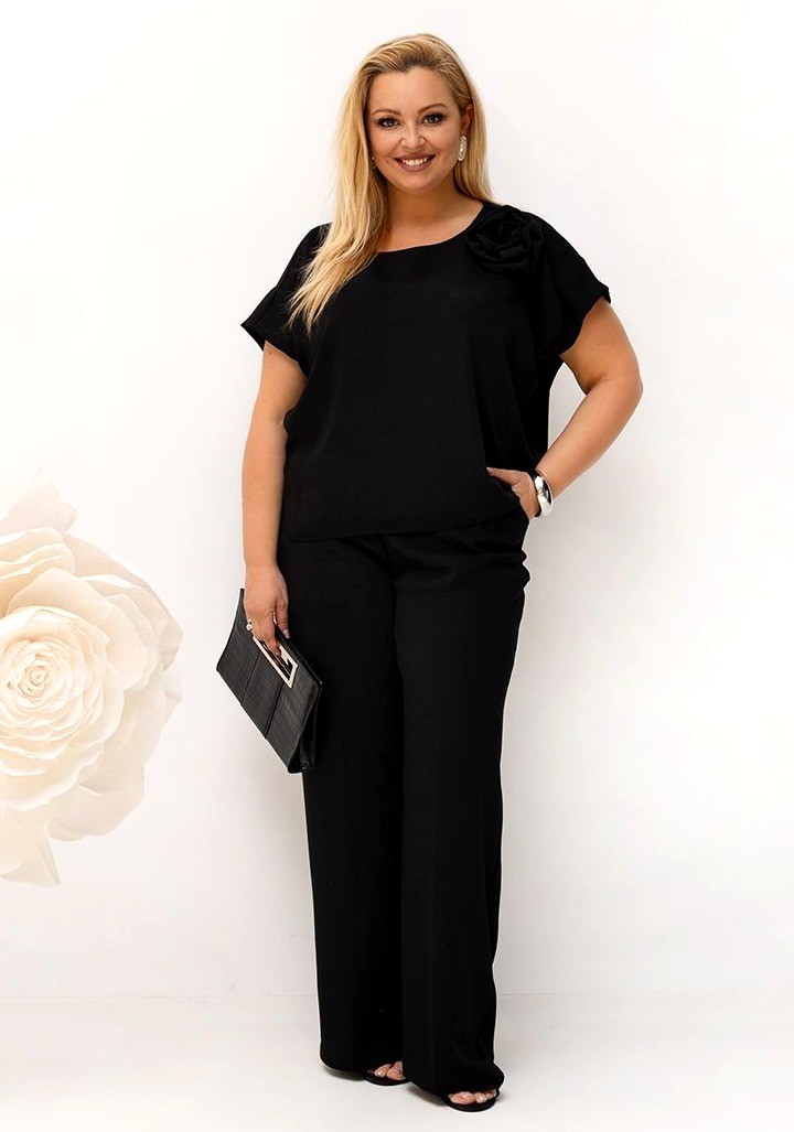 Komplet Premium z ozdobną różą ( r. 46-52)  