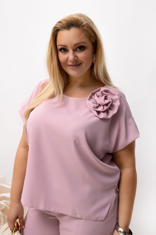 Komplet Premium z ozdobną różą ( r. 46-52)  