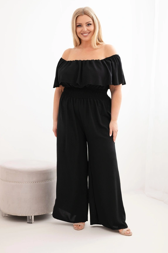 Kombinezon damski Plus Size  wiskozowy  hiszpanka ( r. 46-50)