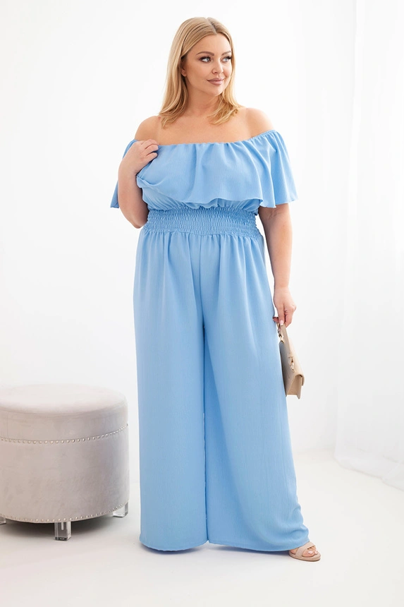 Kombinezon damski Plus Size  wiskozowy  hiszpanka ( r. 46-50) 