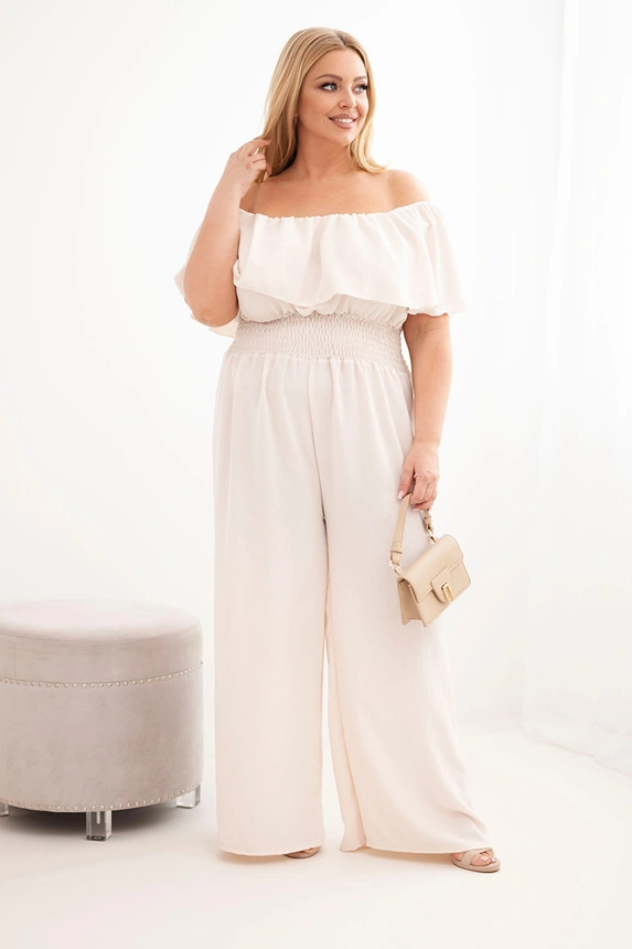 Kombinezon damski Plus Size  wiskozowy  hiszpanka ( r. 46-50)  