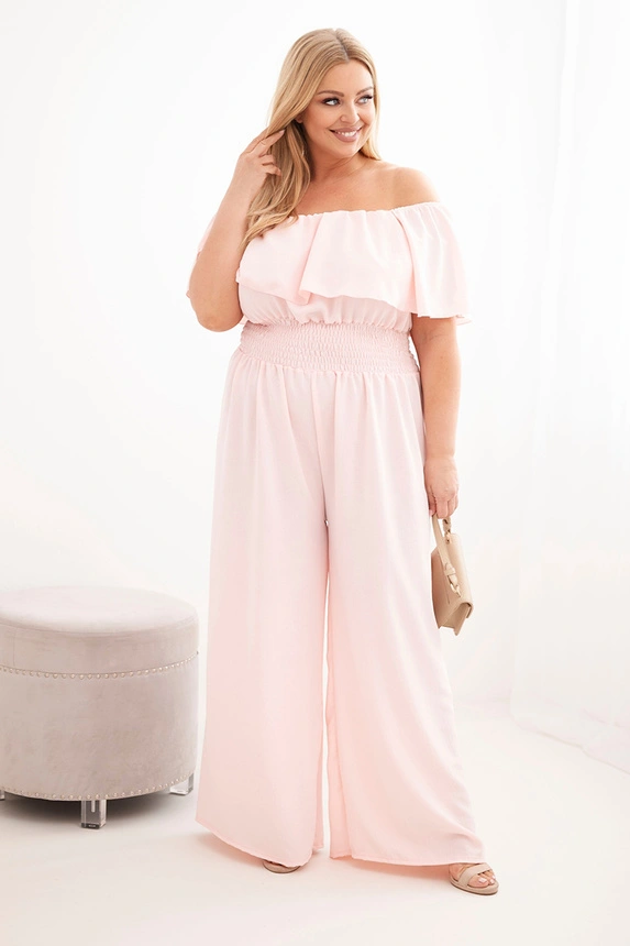 Kombinezon damski Plus Size  wiskozowy  hiszpanka ( r. 46-50)  