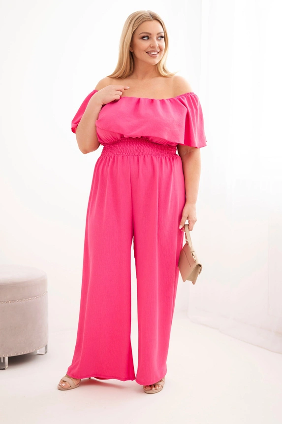 Kombinezon damski Plus Size  wiskozowy  hiszpanka ( r. 46-50) 