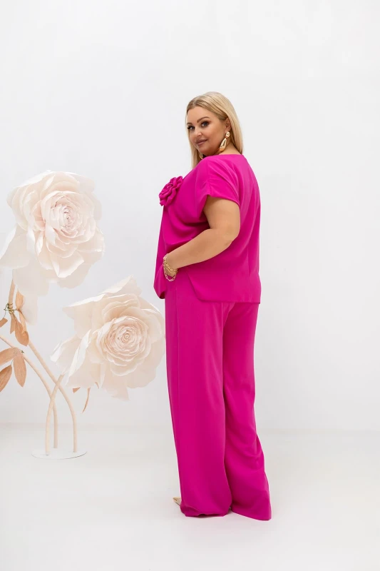 Komplet Premium z ozdobną różą ( r. 46-52)  