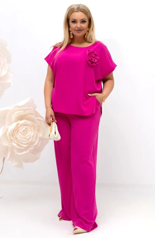 Komplet Premium z ozdobną różą ( r. 46-52)  