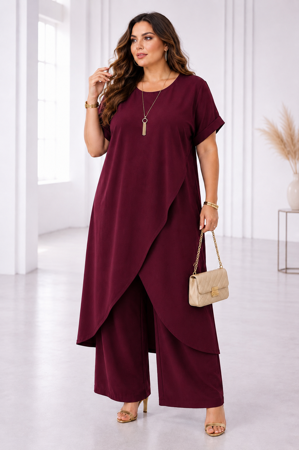 Komplet plus size TULIP ( r. 50-56)  