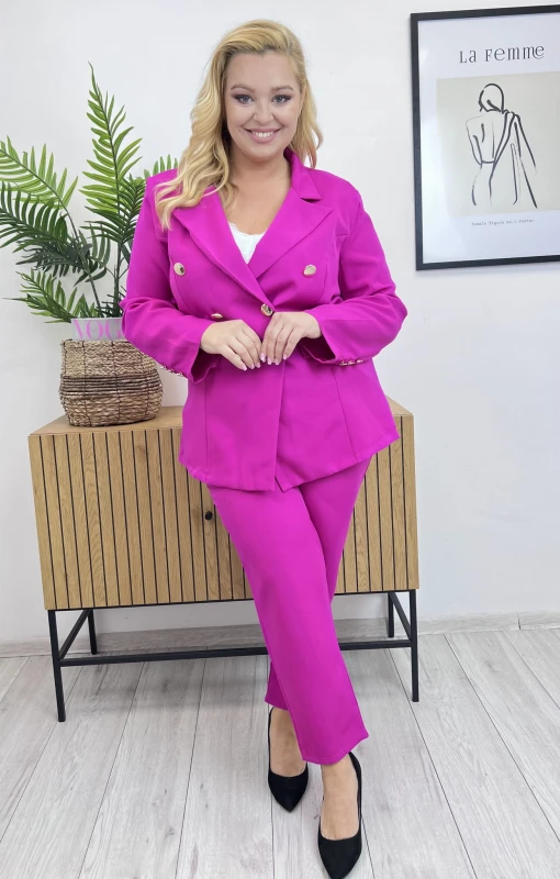 Garnitur plus size z GUZIKAMI LOVE ( r. 48-56)  