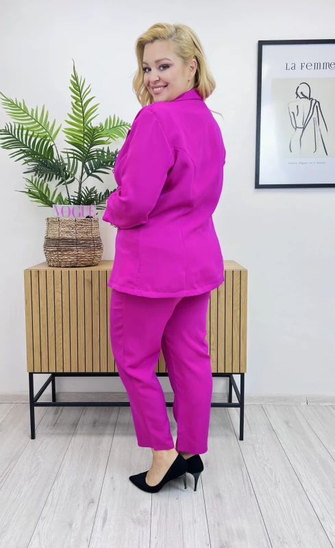 Garnitur plus size z GUZIKAMI LOVE ( r. 48-56)  