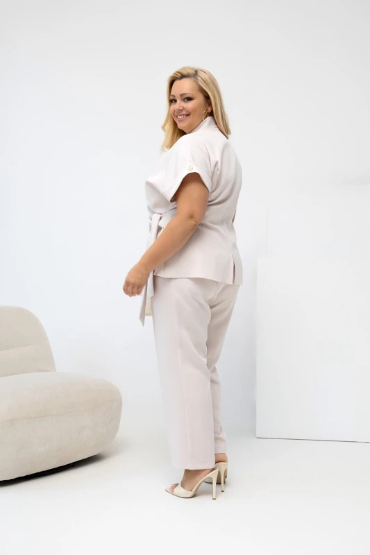 Komplet plus size Motio LUX RĘKAW KRÓTKI  ( r. 46-52)   