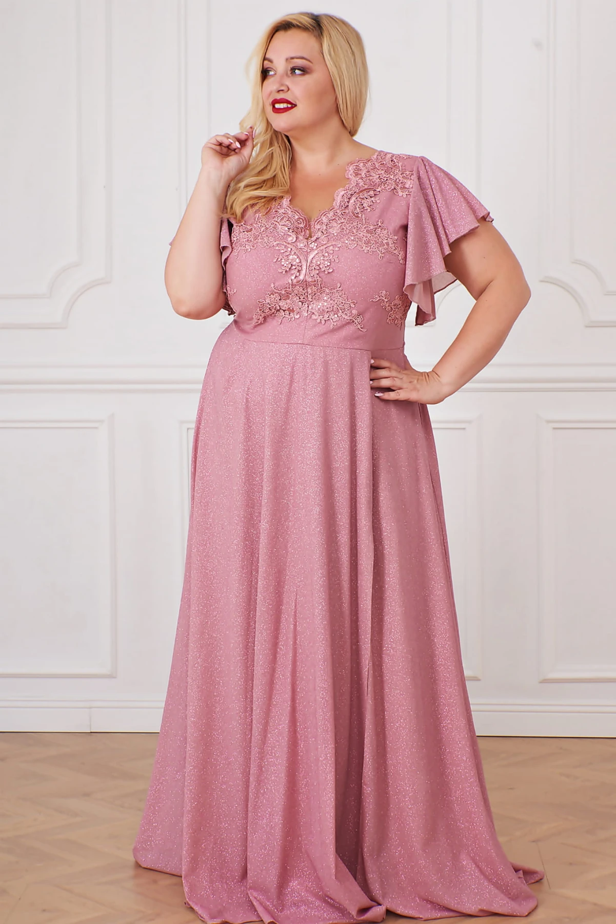 SUKIENKA PLUS SIZE CHARLOTE MAXI PREMIUM ( 48-54)