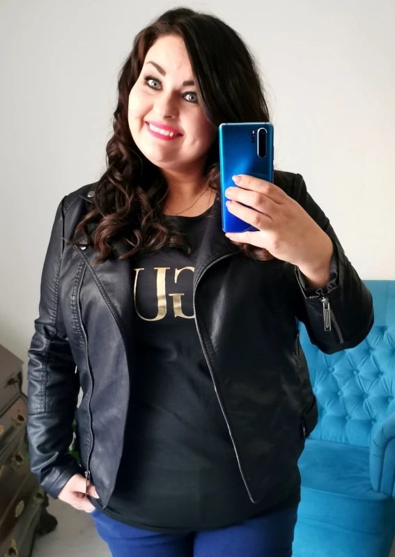 Ramoneska plus size ERILA (r.44-52) 