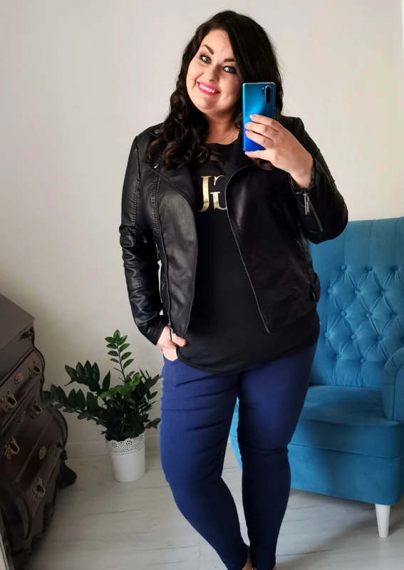 Ramoneska plus size ERILA (r.44-52) 