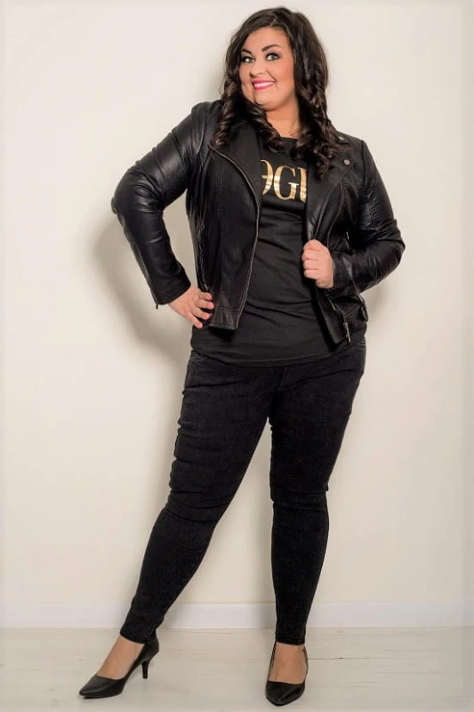 Ramoneska plus size ERILA (r.44-52) 