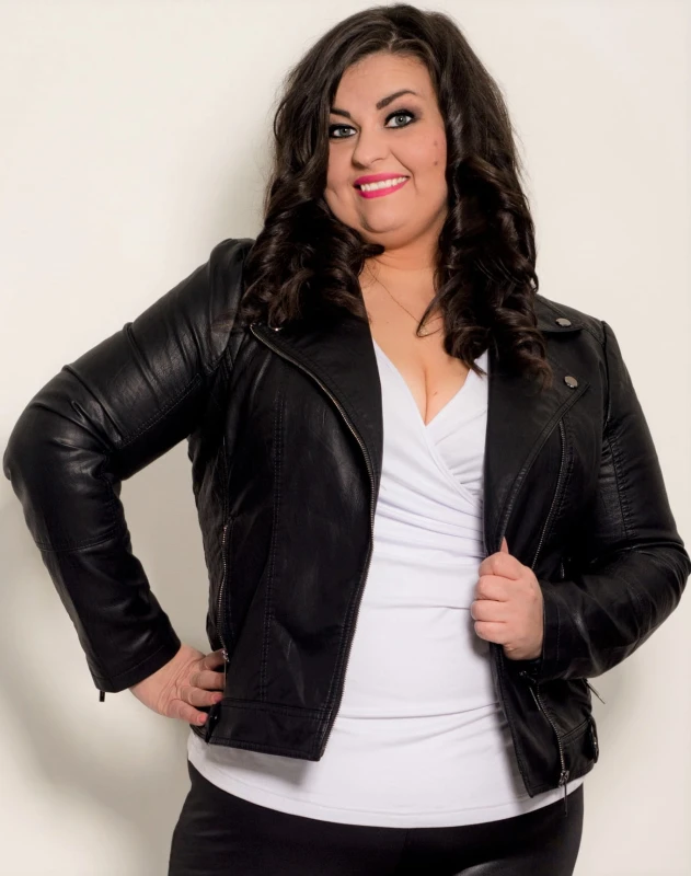 Ramoneska plus size ERILA (r.44-52) 