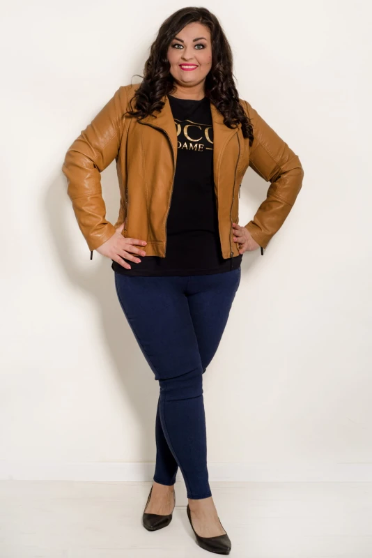 Ramoneska plus size ERILA (r.44-52) 