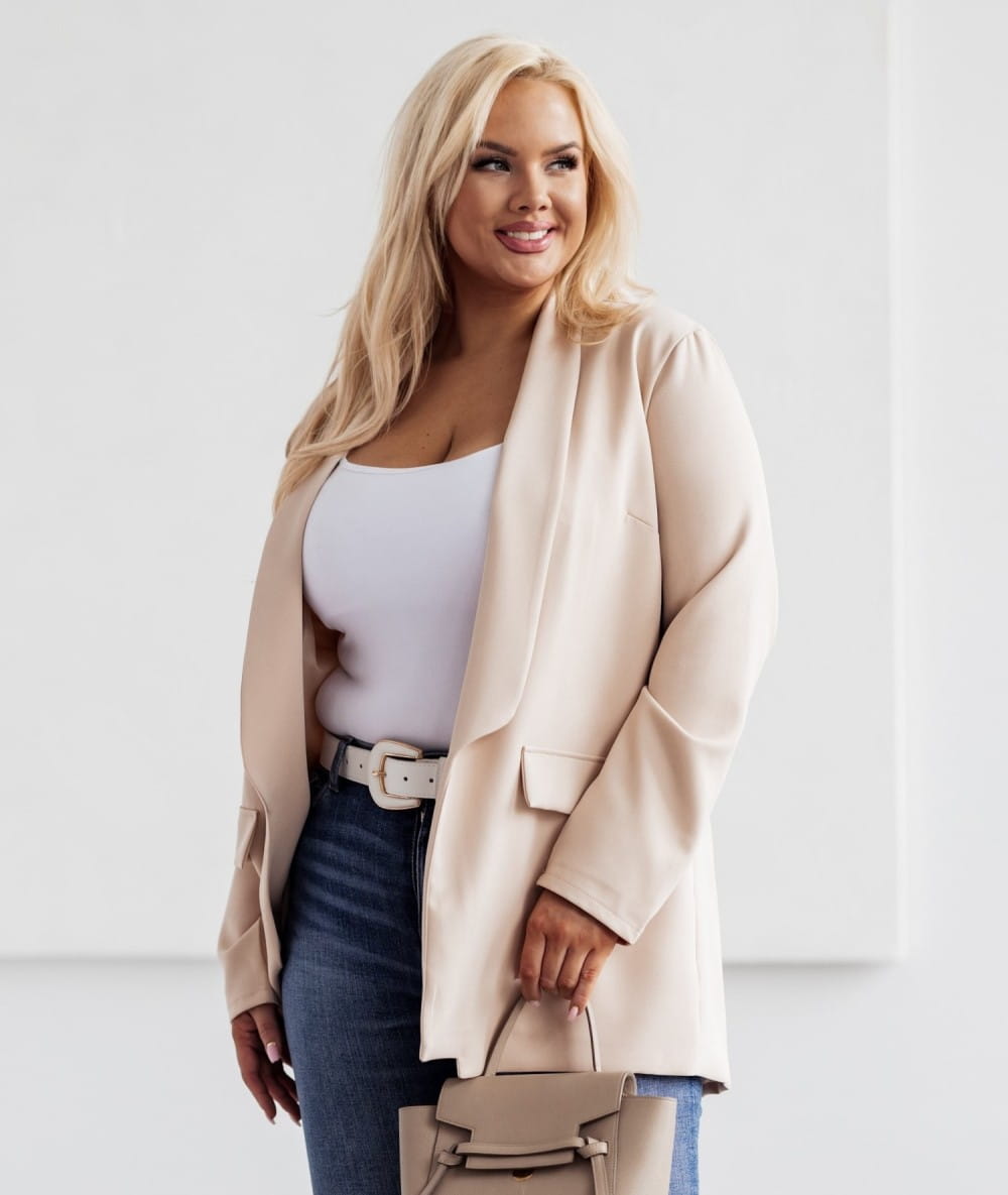 Marynarka plus size Barbi ( r. 42-50)  