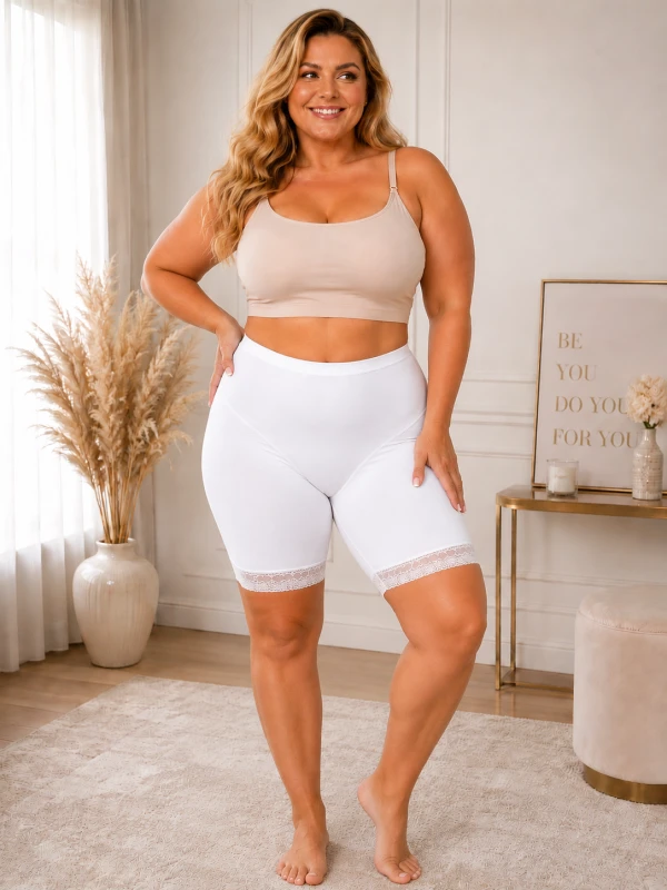 Bambusowe majtki plus size szorty przeciw otarciom ud ( r. 44-54) PAKIET 3 SZTUKI