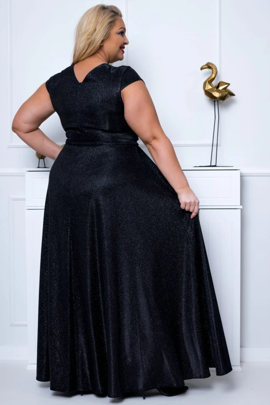Sukienka wieczorowa plus size NATALIA   ( r. 46-52)  