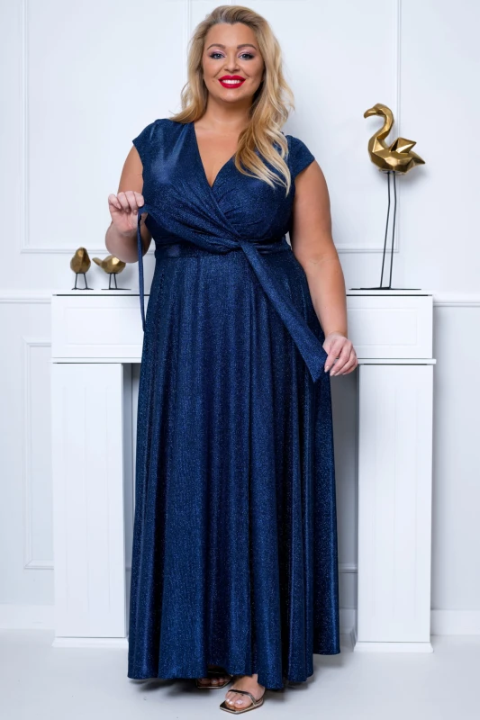 Sukienka wieczorowa plus size NATALIA  ( r. 46-50)   