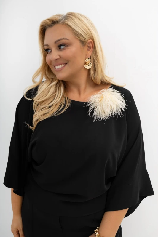 Komplet damski Plus Size MONACO ROYAL ( r. 48-52)  