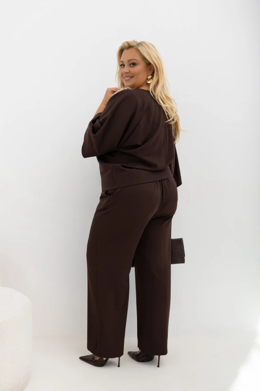 Komplet damski Plus Size MONACO ROYAL ( r. 48-52)  