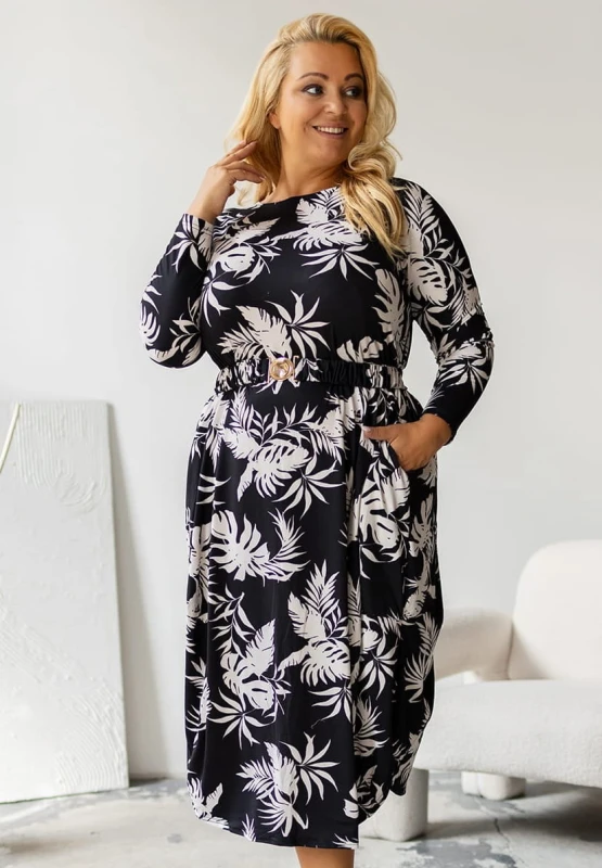 Sukienka plus size JOJO  ( r.44-52)  
