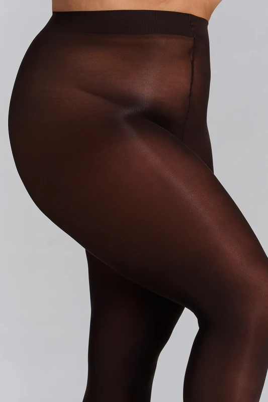 Rajstopy Plus Size MARGARET 50 DEN  CIEMNY BRĄZ
