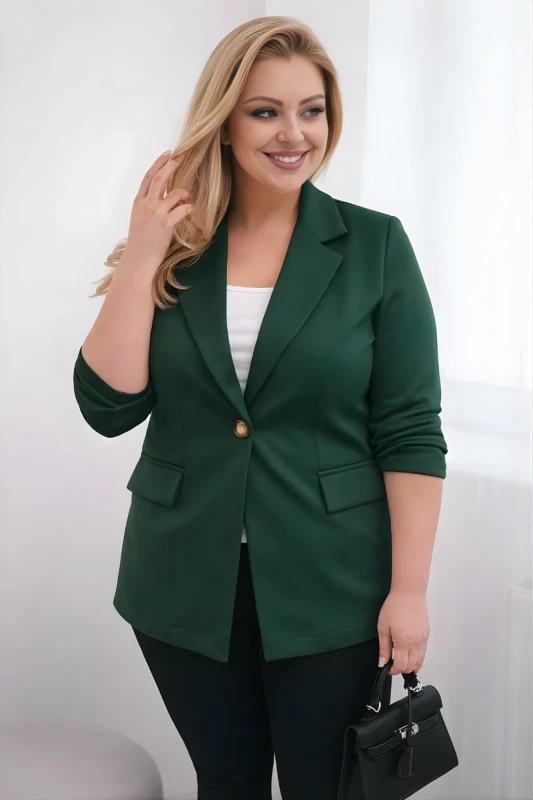 Marynarka damska plus size z wiskozy (r.44/48)      