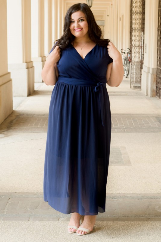 Sukienka maxi CELIA (r. 44-52) 