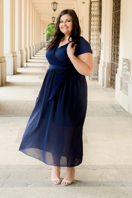 Sukienka maxi CELIA (r. 44-52) 