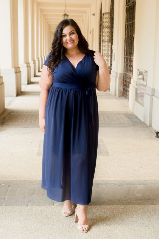 Sukienka maxi CELIA (r. 44-52) 